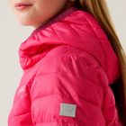 Regatta JnrHoodedH/PIII Gyerek könnyû steppelt kabát rózsaszín/korall/pink