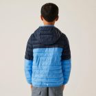 Regatta JnrHoodedH/PIII Gyerek könnyû steppelt kabát kék