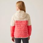 Regatta JnrHoodedH/PIII Gyerek könnyû steppelt kabát rózsaszín/korall/pink