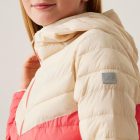 Regatta JnrHoodedH/PIII Gyerek könnyû steppelt kabát rózsaszín/korall/pink