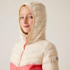 Regatta JnrHoodedH/PIII Gyerek könnyû steppelt kabát rózsaszín/korall/pink