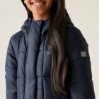 Regatta Junior Embrie Gyerek bélelt kabát kék