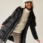 Regatta Junior Embrie Gyerek bélelt kabát fekete