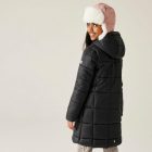 Regatta Junior Embrie Gyerek bélelt kabát fekete