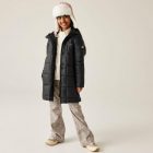 Regatta Junior Embrie Gyerek bélelt kabát fekete