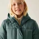 Regatta Junior Embrie Gyerek bélelt kabát zöld