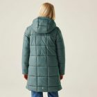 Regatta Junior Embrie Gyerek bélelt kabát zöld