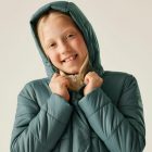 Regatta Junior Embrie Gyerek bélelt kabát zöld