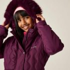 Regatta Fabrizia II Gyerek bélelt kabát bordó