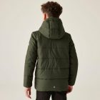 Regatta Halkner Gyerek bélelt kabát zöld