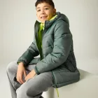 Regatta Lofthouse Gyerek bélelt kabát zöld
