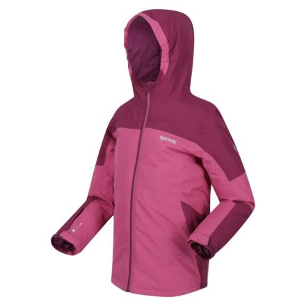 Regatta Beamz II gyerek bélelt kabát 5.000 mm rózsaszín/korall/pink