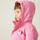 Regatta AnimalRainyDayJkt Gyerek bélelt esőkabát rózsaszín/korall/pink