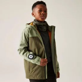 Regatta BysTrekktain3in1 Gyerek 3in1 kabát 15000mm zöld