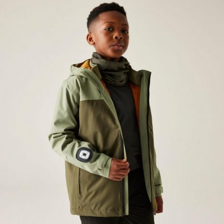 Regatta BysTrekktain3in1 Gyerek 3in1 kabát 15000mm zöld