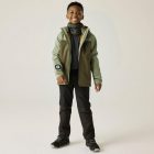 Regatta BysTrekktain3in1 Gyerek 3in1 kabát 15000mm zöld