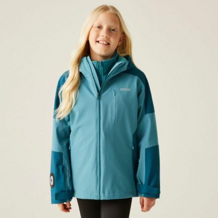 Regatta Gls Trekktain3in1 Gyerek 3in1 kabát 15000mm kék