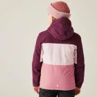 Regatta Beamz Gyerek bélelt vízálló kabát rózsaszín/korall/pink
