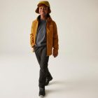 Regatta Junior Frelton Gyerek bélelt vízálló kabát sárga