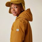 Regatta Junior Frelton Gyerek bélelt vízálló kabát sárga