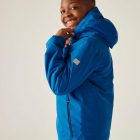 Regatta Junior Frelton Gyerek bélelt vízálló kabát kék