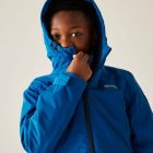 Regatta Junior Frelton Gyerek bélelt vízálló kabát kék