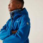 Regatta Junior Frelton Gyerek bélelt vízálló kabát kék