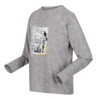 Regatta Burnlee Gyerek technikai póló szürke