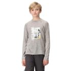 Regatta Burnlee Gyerek technikai póló szürke