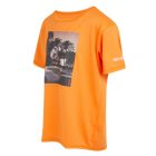 Regatta Alvarado VIII Gyerek gyorsan száradó póló narancs