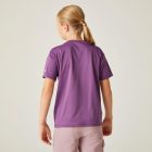 Regatta Alvarado VIII Gyerek gyorsan száradó póló lila