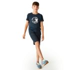 Regatta Bosley VII Gyerek pamut póló kék