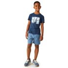 Regatta Bosley VII Gyerek pamut póló kék