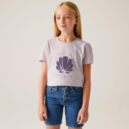 Regatta Bosley VIII Gyerek pamutpóló lila