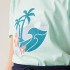 Regatta Bosley VIII Gyerek pamutpóló zöld