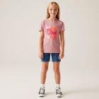 Regatta Bosley VIII Gyerek pamutpóló rózsaszín/korall/pink