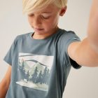 Regatta Bosley VIII Gyerek pamutpóló zöld