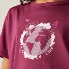 Regatta Alvarado IX Gyerek gyorsan száradó póló piros