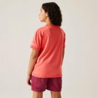 Regatta Alvarado IX Gyerek gyorsan száradó póló piros