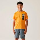 Regatta Alvarado IX Gyerek gyorsan száradó póló narancs