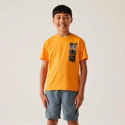 Regatta Alvarado IX Gyerek gyorsan száradó póló narancs