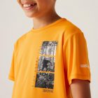 Regatta Alvarado IX Gyerek gyorsan száradó póló narancs