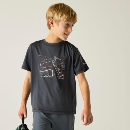 Regatta Alvarado Gyerek gyorsan száradó póló szürke