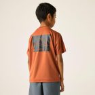 Regatta Alvarado Gyerek gyorsan száradó póló narancs