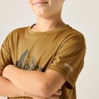 Regatta Alvarado Gyerek gyorsan száradó póló barna