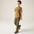 Regatta Alvarado Gyerek gyorsan száradó póló barna