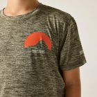 Regatta Alvarado Gyerek gyorsan száradó póló zöld