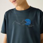 Regatta Alvarado Gyerek gyorsan száradó póló kék