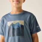 Regatta Alvarado Gyerek gyorsan száradó póló kék