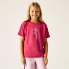 Regatta Aria Gyerek pamut póló rózsaszín/korall/pink
